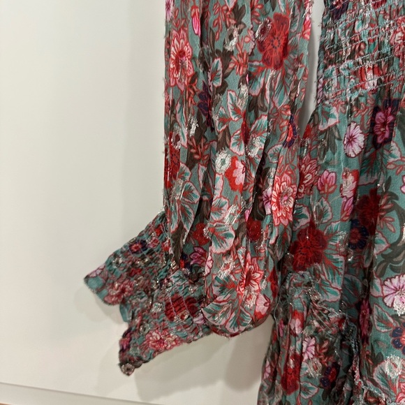 RAMY BROOK Blake Print Long Sleeve Minidress (D8) - Picture 11 of 13